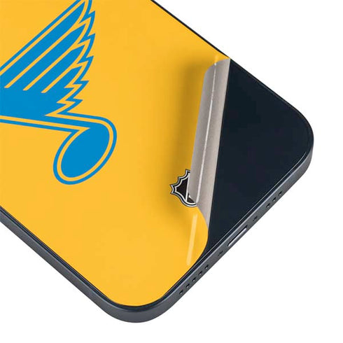 NHL St. Louis Blues Solid Background iPhone 13 Skin